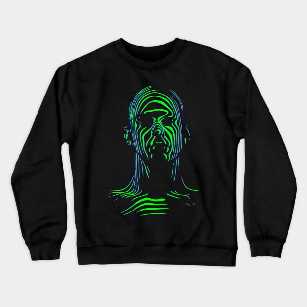 Echo of Humanity Crewneck Sweatshirt by Doc Multiverse Designs